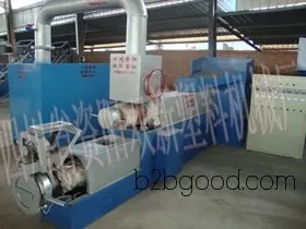 Shuangxin SX waste plastic processing machinery, machinery for treating plastic recycling fumes, smokeless plastic pelletizer