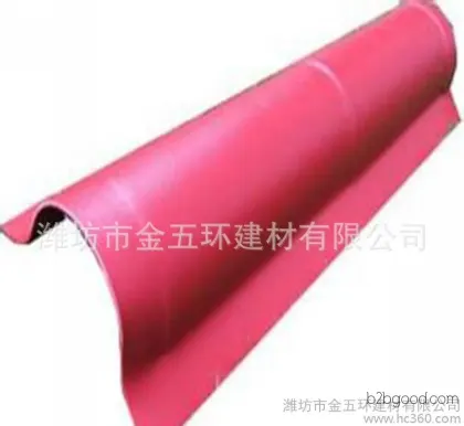 Slanted ridge tiles, roof ridge tiles, plastic building materials, a variety of colors, comprehensive specifications.