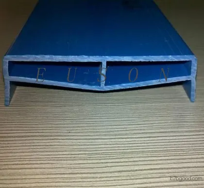 PVC塑料建材产品挤塑加工 PVC建材挤塑加工 pvc蓝色塑料挤塑加工