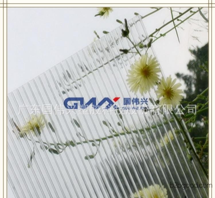 Long-term plastic building materials: Plastic PC polycarbonate panels