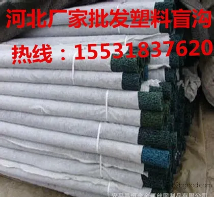 生产批发塑料盲沟 地下排水塑料建材 (盲沟）抗老化耐压塑料盲