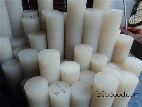 Special-purpose plastic white PVDF rod