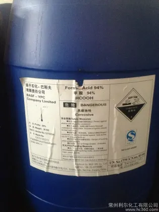 Germany: 94% 100% formic acid