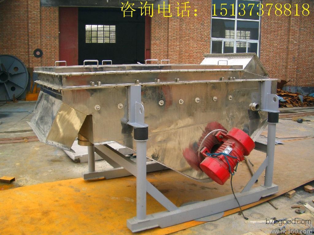 Complies with the national GB/T6003.12007 standard, made of 304 stainless steel, linear screening machine