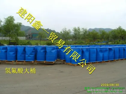 Production and sales of hydrofluoric acid, high-concentration industrial hydrofluoric acid exports