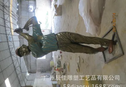 Guangzhou Hotel Resin Sculpture Decorations, Hotel Resin Handicrafts, Hotel Natural Resin Sculptures