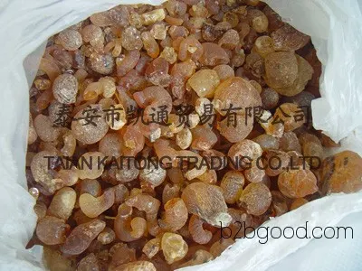 Natural resin tertiary thickener, Arabic gum