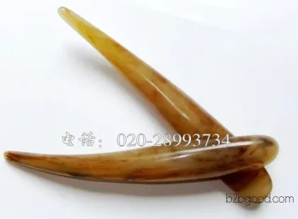 Natural resin honey wax scraping board, acupoint stick, meridian massage acupoint stick A39