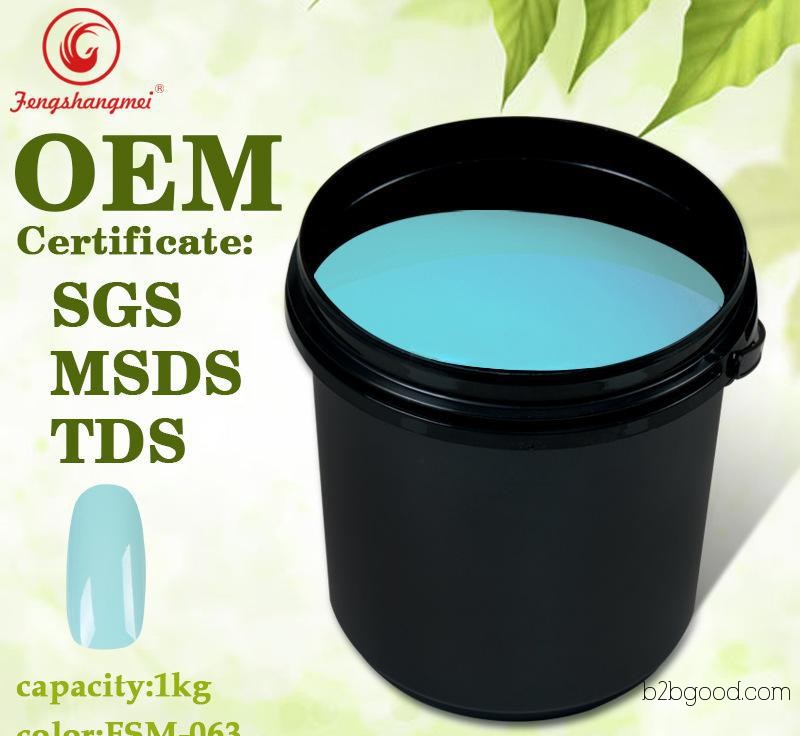 1KG barrel of environmentally friendly natural resin imported base material, one-step nail glue