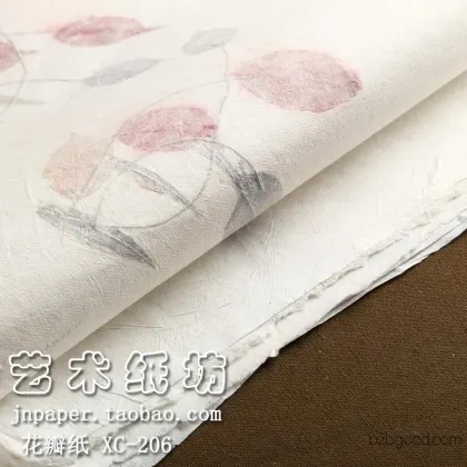 Petal paper, floral paper, art paper, specialty paper, leaf paper