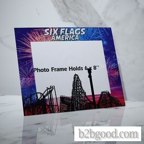 Acrylic photo frame table studio glass plastic 6 7 inch creative picture frame children magnetic pho
