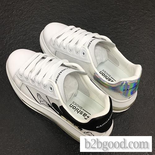 Flat small white shoes cartoon animation sports casual shoes plank shoes PU material non-slip breath