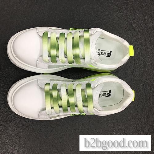 Small white shoes students versatile casual breathable  shoes PU material non-slip board shoes