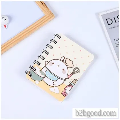 Mini notebook color cover Notepad Student Coil book custom color coil book lovely notebook