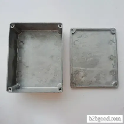 Aluminum alloy accessory case for guitar electronics