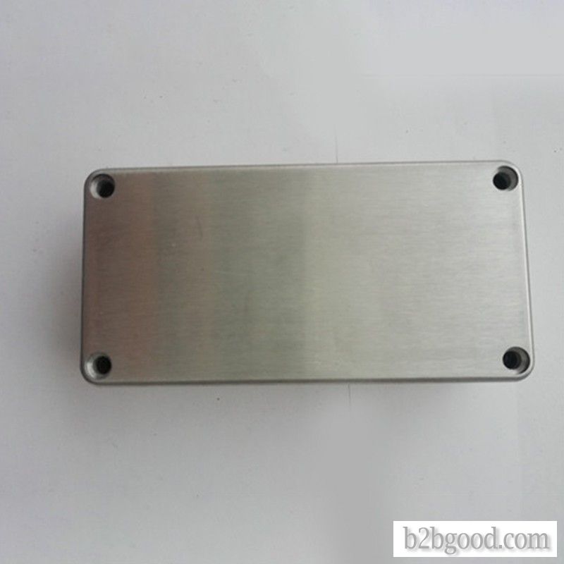 Aluminum alloy accessory case for guitar electronics