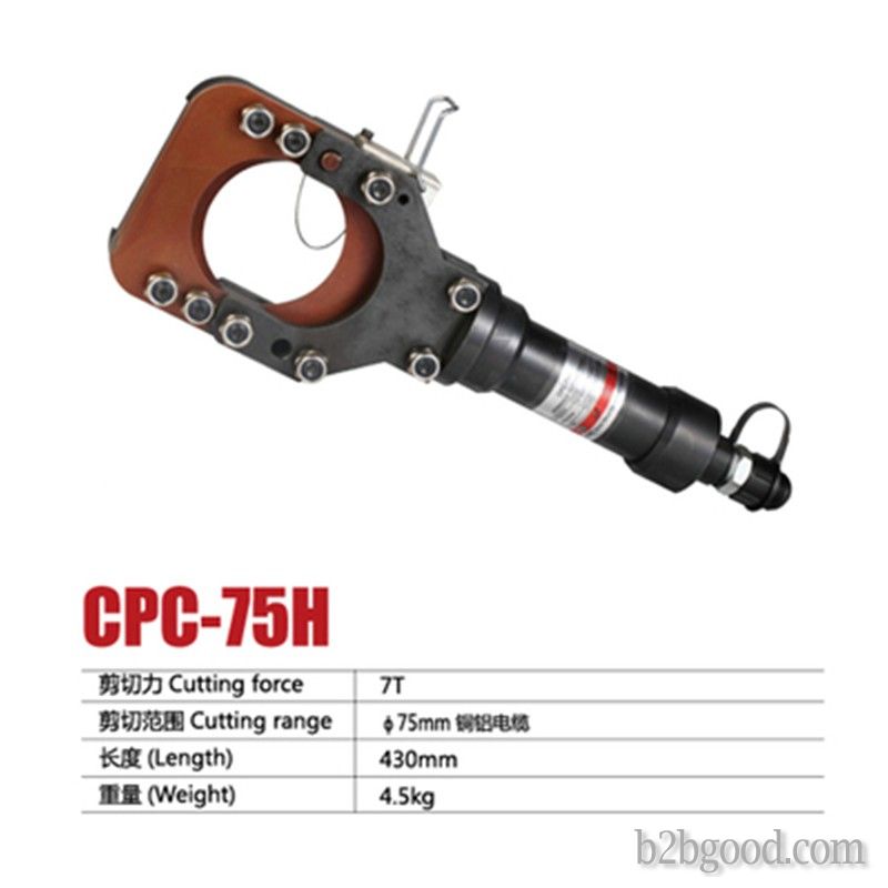 Split hydraulic scissors