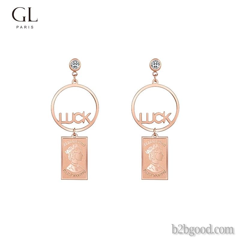 New trends long femininity long lucky long fashion earrings
