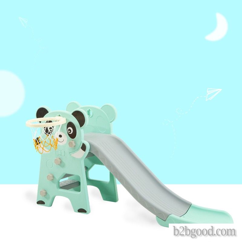 Small slide Indoor slide combined with cartoon for children