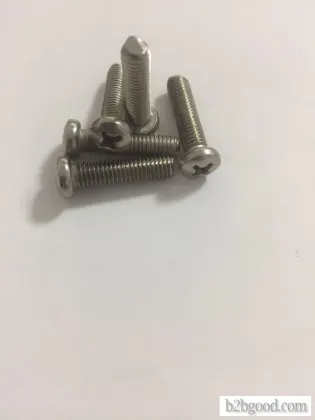 Stainless steel cross head screw