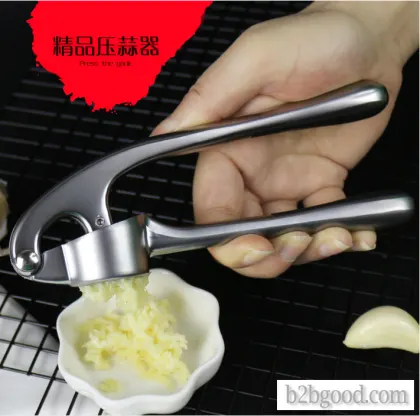 Garlic press zinc alloy garlic press manual garlic rammer mud press garlic stripping creative kitche