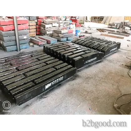 High manganese steel ultra-manganese steel jaw crusher jaw plate edge plate lining plate