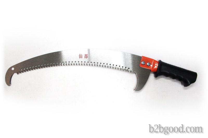 Double hook saw (perforated) three side finishing grinding teeth