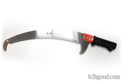 Double hook saw (perforated) three side finishing grinding teeth