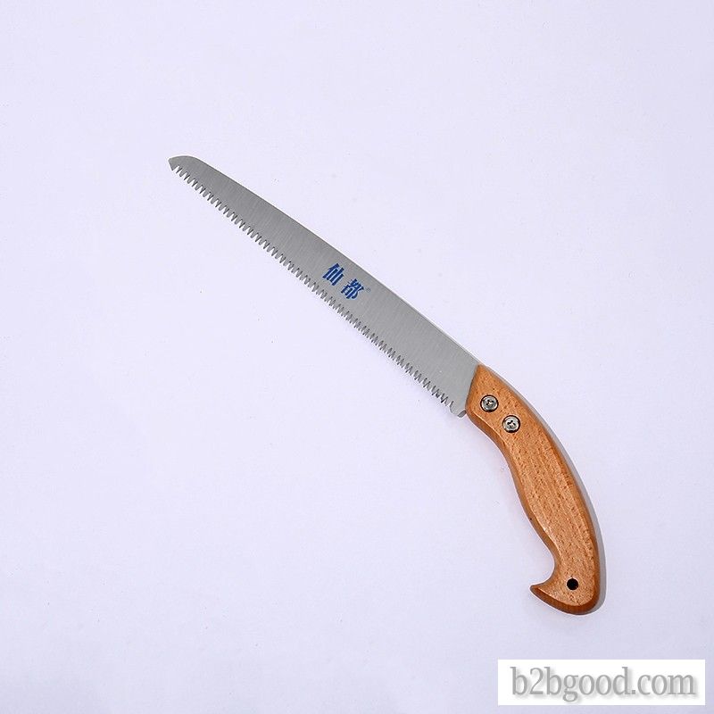 Xiandu plastic handle 280 waist saw three sides of fine grinding teeth