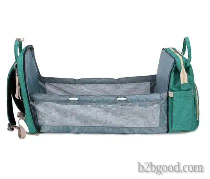 New portable folded crib mother bag multi-functional bed in bed mother bag portable two-shoulder mot