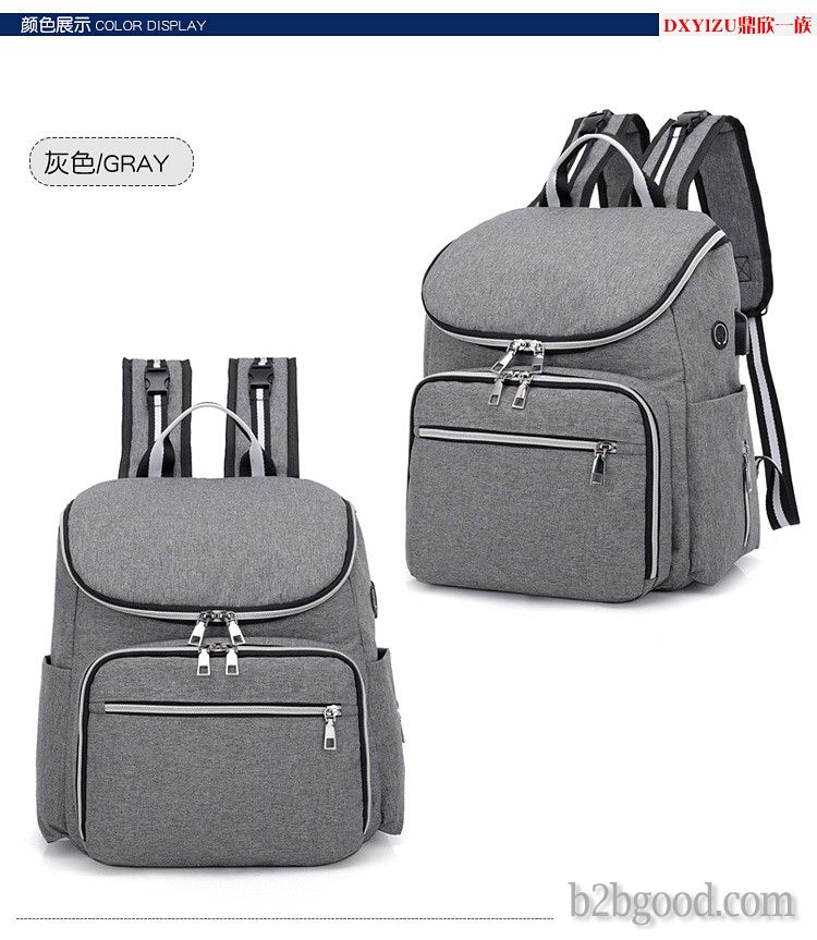 New fashion mother and child bag multifunctional bag Mother bag backpack two sets
