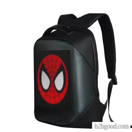 The new backpack with LED business LED display advertising screen computer bag enterprise marketing