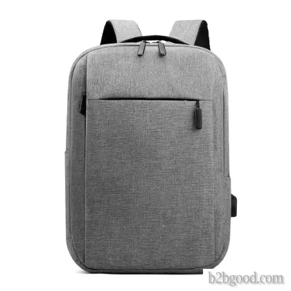 Cross-border foreign trade men business multi-functional computer bag USB simple backpack custom bac