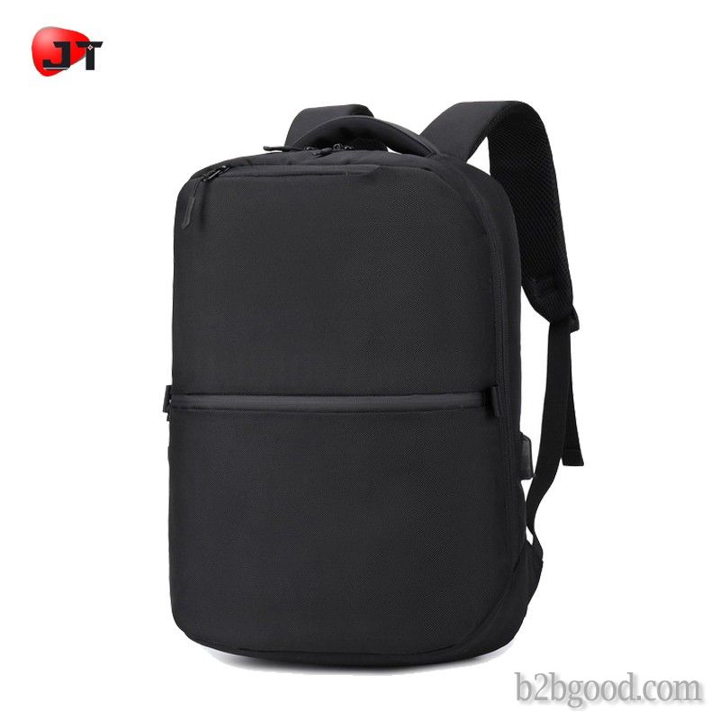 Business backpack Man Waterproof Oxford computer bag USB charging travel bag creative password lock