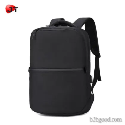 Business backpack Man Waterproof Oxford computer bag USB charging travel bag creative password lock