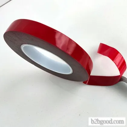 Серая акриловая двусторонняя лента