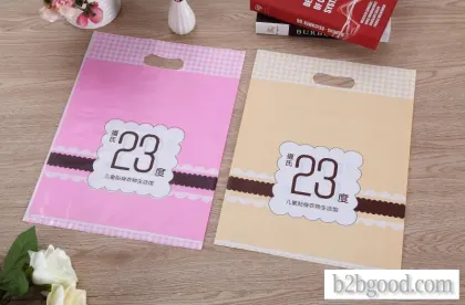 PE/Po polythene bags PE/Po flat mouth plastic bags PE/Po hand bags wholesale customizable