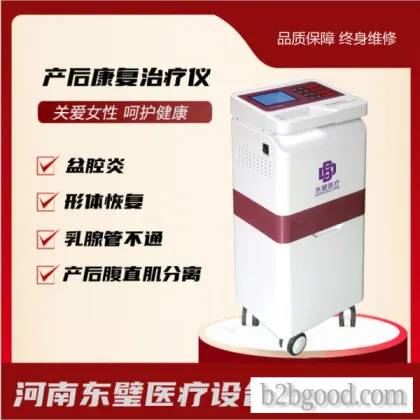 Low-frequency postpartum therapy device - physiotherapy electrode pads