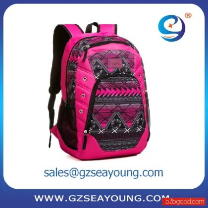 fashion printed backpack