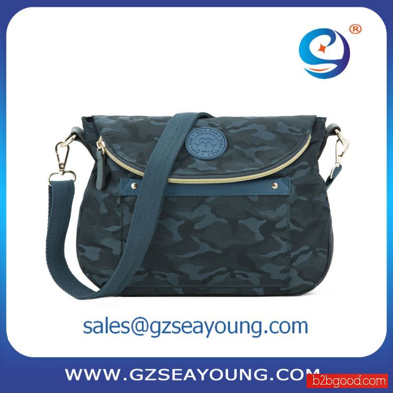 camouflage color messager bag