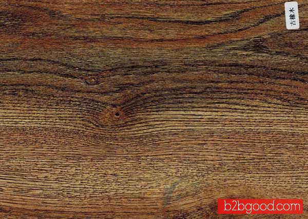 Wood grain transfer foil