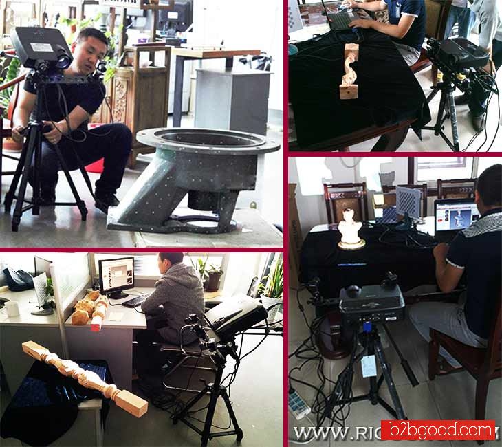 Portable 3D Scanner Machine to CNC Moulding Milling Machine