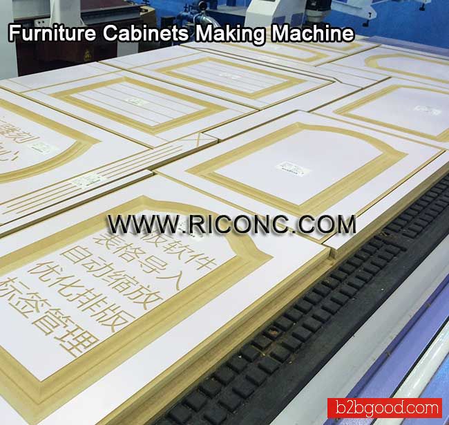 Particle Board Cutting Machine Slatwall CNC Router W1325V