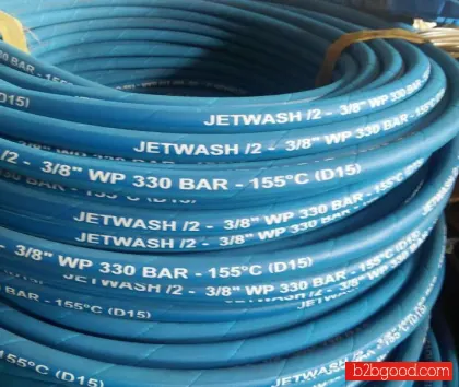 Wire braided/spiral hydraulic rubber hose