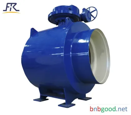 Fully welded ball valve