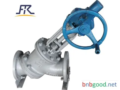 Y Type Slurry Valve,Y type globe valve