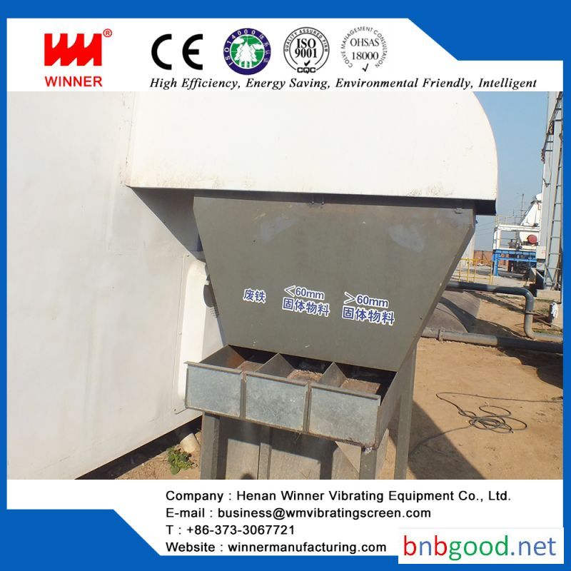 Municipal waste sorting, MSW recycling system