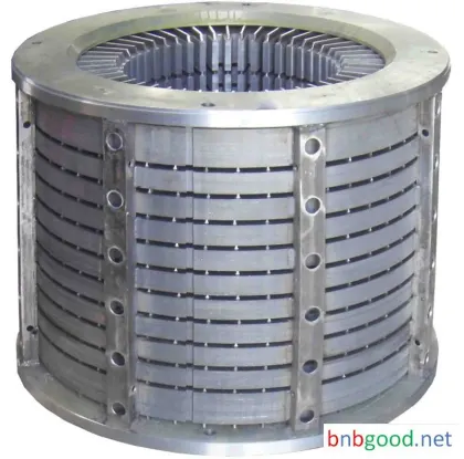 Efficient asynchronous motor core lamination stator rotor