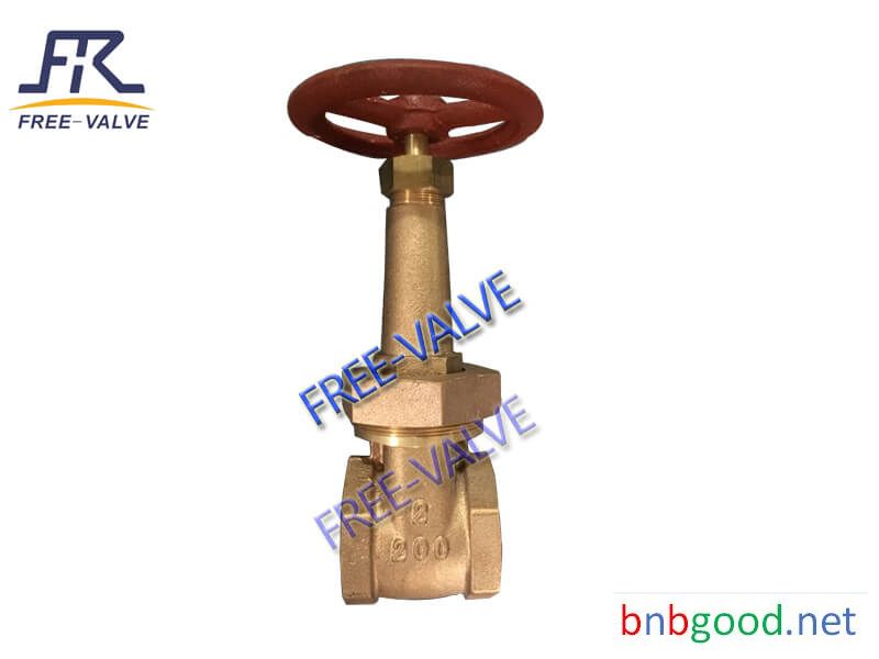 Female NPT Threaded Bronze Gate Valve for Sea water
