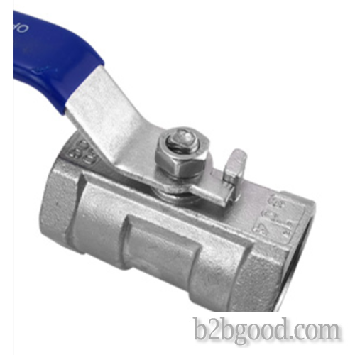 Stainless steel ball valve One piece ball valve Threaded internal thread valve Switch water pipe